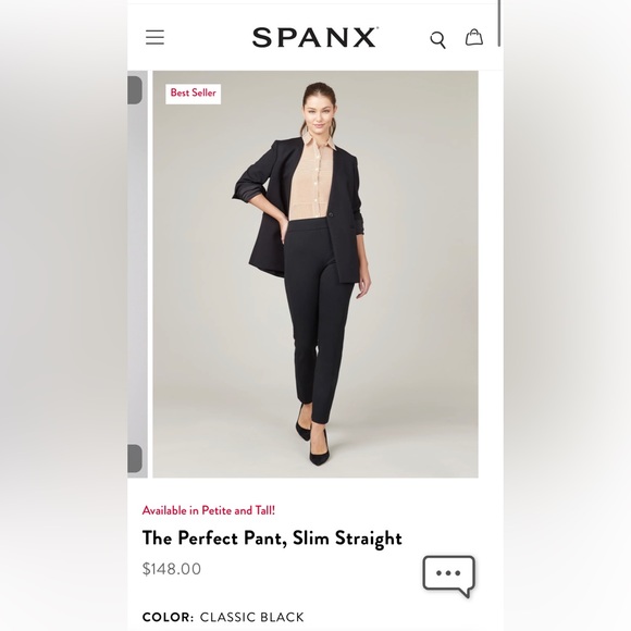SPANX Pants & Jumpsuits Spanx The Perfect Pant Slim Straight Poshmark